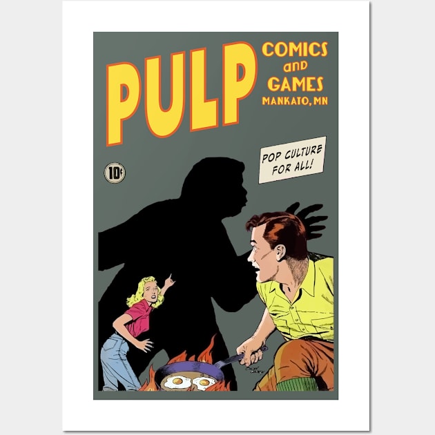 Pulp Camp Shadow Wall Art by PULP Comics and Games